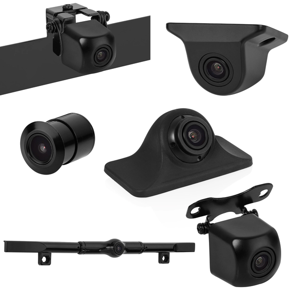 Boyo Universal HD Backup Camera w/ Multiple Mounting Options, 6in1 Cam Syst. VTK601HD